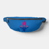 Bisexuality pride fleur-de-lis  Backpack Bauchtasche (Ablage )