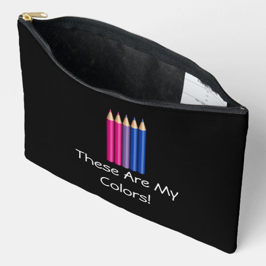 Bisexuality pride pencils zubehörtasche (Offen)