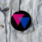 Bisexuality-Symbol Button (Beispiel)