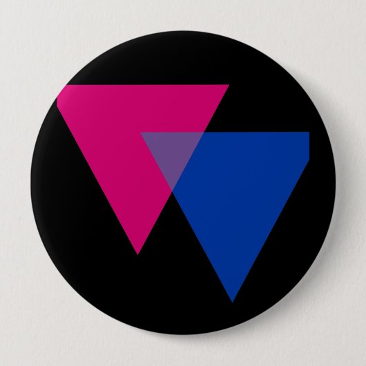 Bisexuality-Symbol Button (Vorderseite)