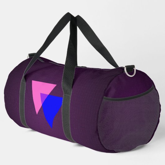 Bisexuality symbol  duffle bag (Rechte Ecke)