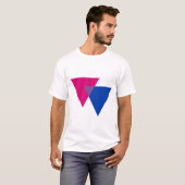 Bisexuality-Symbol T-Shirt (Vorne ganz)