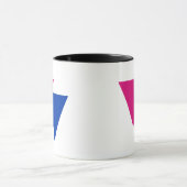 Bisexuality-Symbol Tasse (Zentrum)