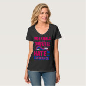 Bisexuals Are Only Confused By Your Hate and Ignor T-Shirt (Vorderseite Vollansicht)