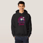 Bisexuals Exist Bisexual Pride Minimalist Rainbow Hoodie (Vorne ganz)
