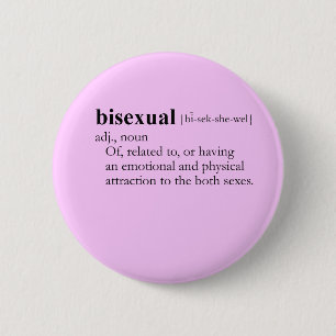 BISEXUELL (Definition) Button
