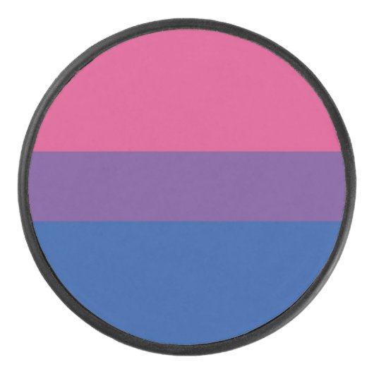 Bisexuell Eishockey Puck (Vorderseite)
