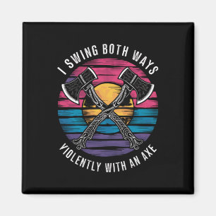 Bisexuell ich schwinge beide Wege als Funny-Bi-Pri Magnet