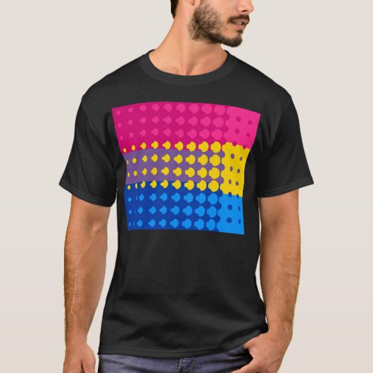 Bisexuell/Pansexual (Entwurf 1) T-Shirt (Vorderseite)