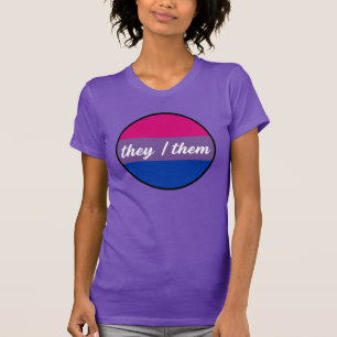 Bisexuell Sie/Ihnen T-Shirt