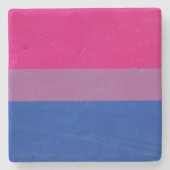 Bisexuell Steinuntersetzer (Vorderseite)