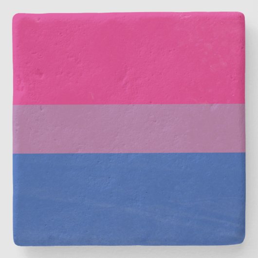 Bisexuell Steinuntersetzer (Vorderseite)