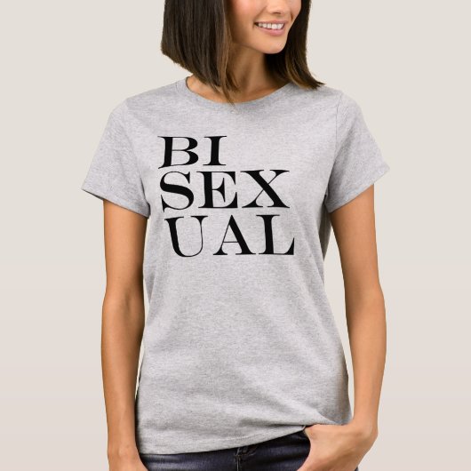 Bisexuell T-Shirt (Vorderseite)