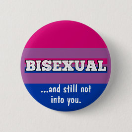 Bisexuell und immer noch nicht in IHNEN lustigen B Button
