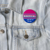 Bisexuell und immer noch nicht in IHNEN lustigen B Button (Beispiel)