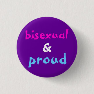 Bisexuell und stolz button