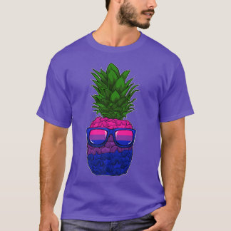 Bisexuelle Ananas Sonnenbrille LGBT-Q Subtle Bi Pr T-Shirt