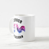 Bisexuelle Bedrohung der Gesellschaft Kaffeetasse (Vorderseite Links)