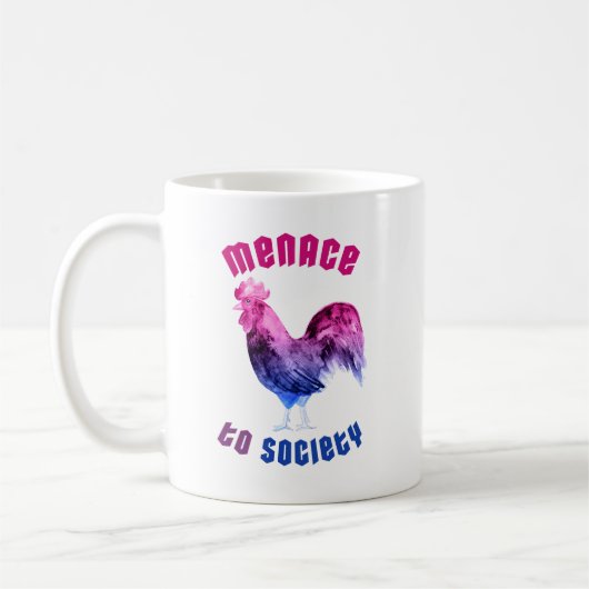 Bisexuelle Bedrohung Hahn Kaffeetasse (Links)