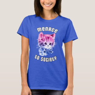 Bisexuelle Bedrohung Kitty T-Shirt
