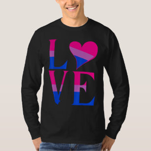 Bisexuelle Bi Prilag Liebe Unterstützung Männer Ju T-Shirt