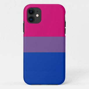 Bisexuelle Bi-Stolz-Flagge iPhone 11 Hülle