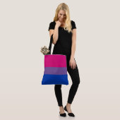Bisexuelle Druckfarben LGBT-Multiprint Tasche (Am Model)