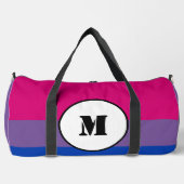 BiSexuelle-Fahne Duffle Bag (Vorderseite)