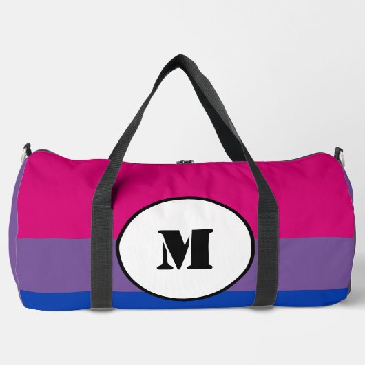 BiSexuelle-Fahne Duffle Bag (Vorderseite)
