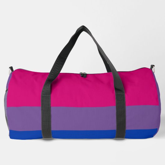 BiSexuelle-Fahne Duffle Bag (Rückseite)