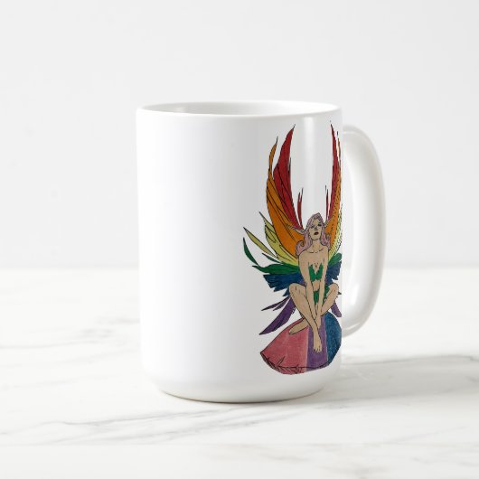Bisexuelle Fee Kaffeetasse (VorderseiteRechts)