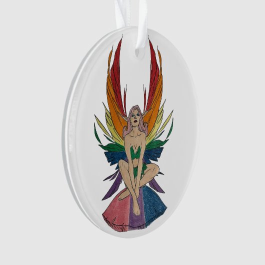 Bisexuelle Fee Ornament (Vorderseite)