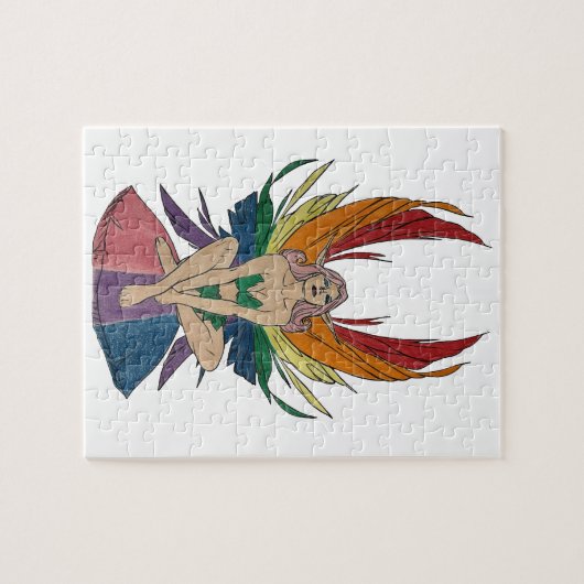 Bisexuelle Fee Puzzle (Horizontal)