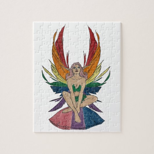 Bisexuelle Fee Puzzle (Vertikal)