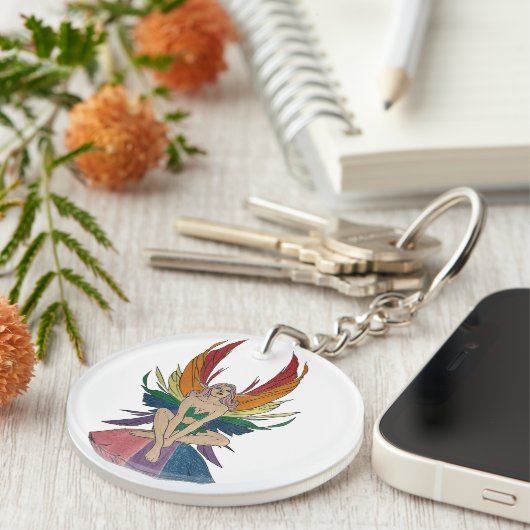 Bisexuelle Fee Schlüsselanhänger (Vorderseite rechts)