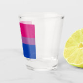 Bisexuelle Flag- und Priestergemeinde/Geschlechter Schnapsglas (Rechts)