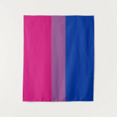 Bisexuelle Flagge 50 x 60 Wandteppich (Vorderseite)