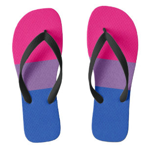 Bisexuelle Flagge Badesandalen