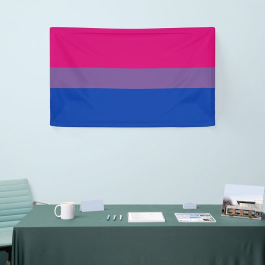Bisexuelle Flagge Banner (Messeveranstaltung)