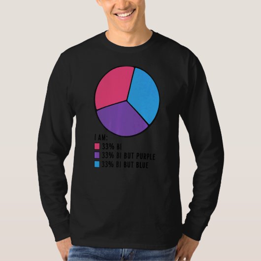 Bisexuelle Flagge Bisexual Pride Bi Pride Lgbt I A T-Shirt (Vorderseite)