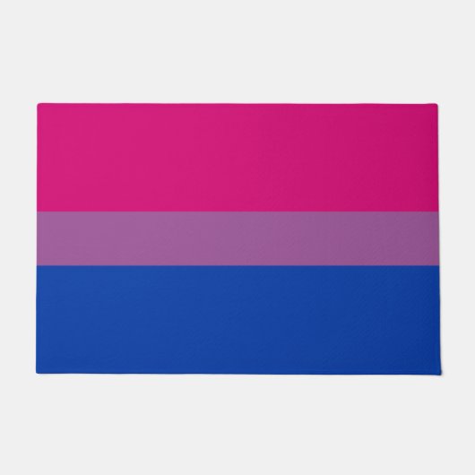 Bisexuelle Flagge Doormat Fußmatte (Vorderseite)