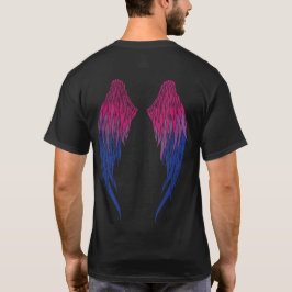 Bisexuelle Flagge - Engel Wings T-Shirt