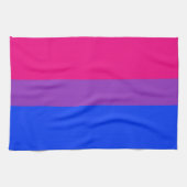Bisexuelle Flagge Handtuch (Horizontal)