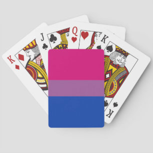 Bisexuelle Flagge, Kartenspiele, Bisexuelle Spielk Spielkarten