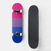 Bisexuelle Flagge Skateboard (Vorderseite)