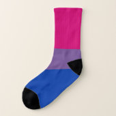Bisexuelle Flagge Socken (Links - Außen)