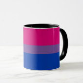 Bisexuelle Flagge Tasse (VorderseiteRechts)