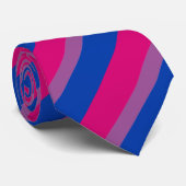 Bisexuelle Flaggen Krawatte (Gerollt)