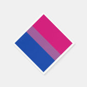 Bisexuelle Flaggen und Priester/Geschlechterflagge Serviette (Ecke)