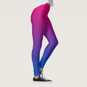 Bisexuelle Flaggensteigung Leggings (Rechts)